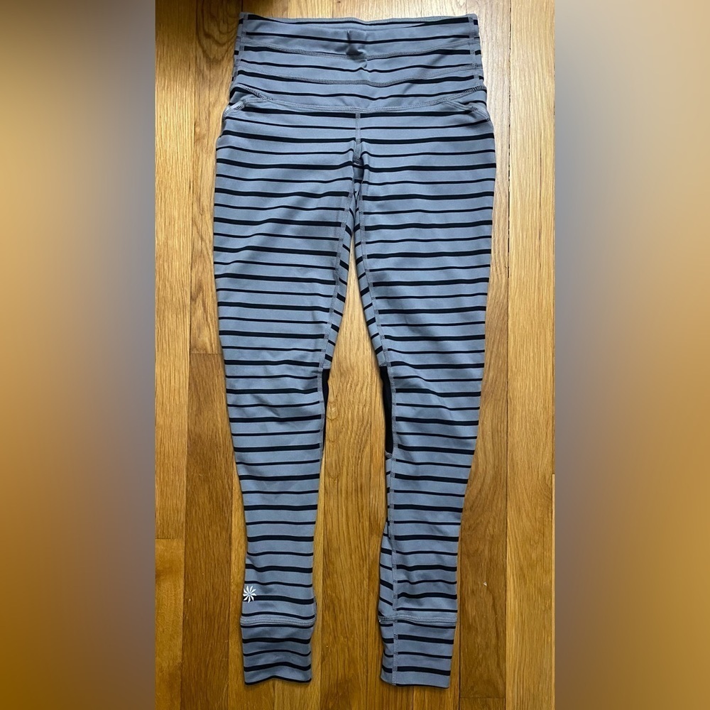 Athleta Relay Striped Tight Size XXS - Picture 3 of 9